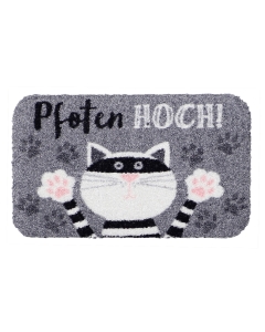 Fußmatte Pfoten hoch Katze 25x39cm