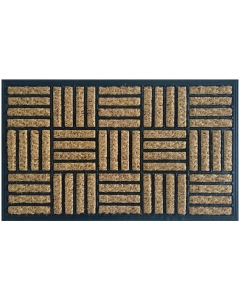 Kokos-Gummimatte Panama Parkett 45x75cm