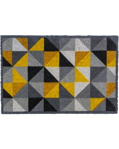Kokosfußmatte Dreiecke 45x75cm