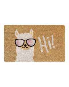 Kokosfußmatte Hi! Lama 40x60cm