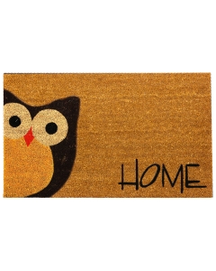 Kokosfußmatte Home Eule 45x75cm
