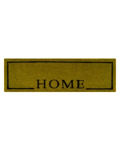 Kokosfußmatte Home grün mini 26x75cm