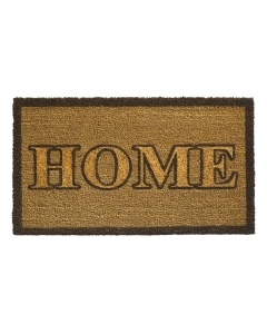 Kokosfußmatte Ruco Glitter home gold 40x70cm