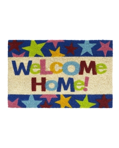 Kokosfußmatte Ruco welcome home stars 40x60cm