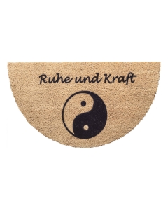 Kokosfußmatte Ruhe und Kraft 40x75cm