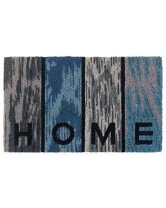 Kokosfußmatte Style Woodpanel Home 45x75cm