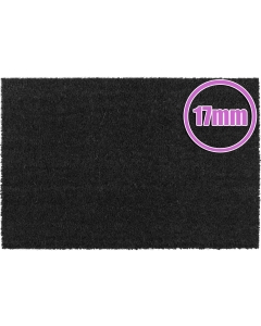 Maßanfertigung Kokosfußmatte schwarz 17mm