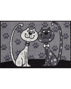 Fußmatte Katzenpärchen 50x75cm