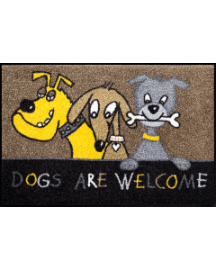 Fußmatte Dogs Are Welcome 50x75cm