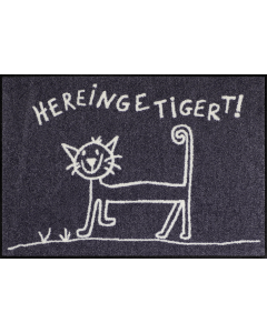 Fußmatte Hereingetigert 50x75cm