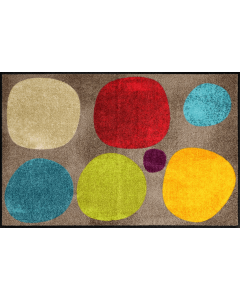 Fußmatte Broken Dots colourful 75x120cm