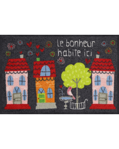 Fußmatte Le Bonheur 50x75cm