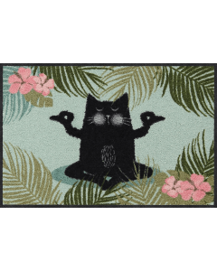 Fußmatte Yoga Katze 50x75cm