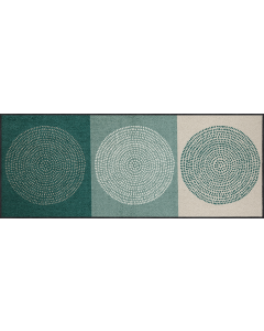 Fußmatte Nestor sage-beige 75x190cm