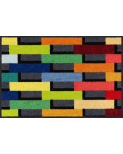 Fußmatte Colourful Bricks 50x75cm