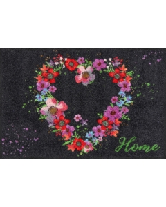 Fußmatte Blossom Heart Home 50x75cm