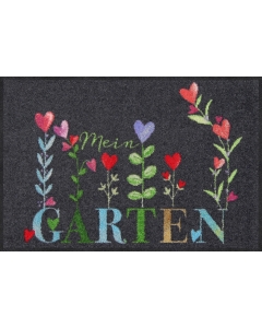 Fußmatte Mein Garten grey 50x75cm