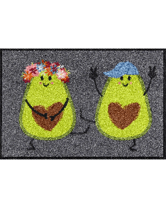 Fußmatte Dancing Avocados 50x75cm