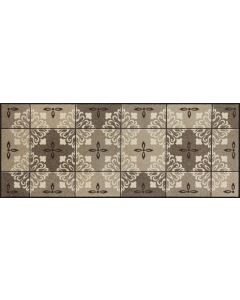 Fußmatte Ornamontana  taupe 75x190cm