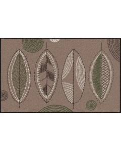 Fußmatte Stitch Leaves 75x120cm