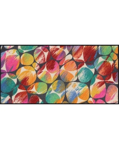 Fußmatte Stone Layers colourful 75x150cm