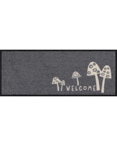 Fußmatte Welcome Mushrooms 30x75cm