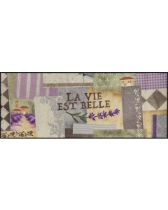 Fußmatte La vie est belle 75x190cm
