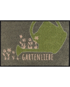 Fußmatte Gartenliebe grün-apricot 50x75cm
