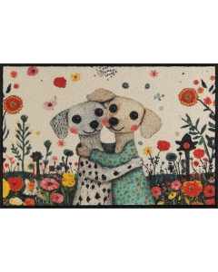 Fußmatte Sweet Dogs 50x75cm